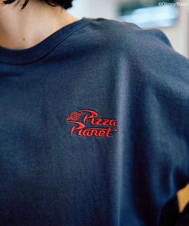 AMERICAN HOLIC Pizza Planet エイリアン/ロングTシャツ Charcoal Gray