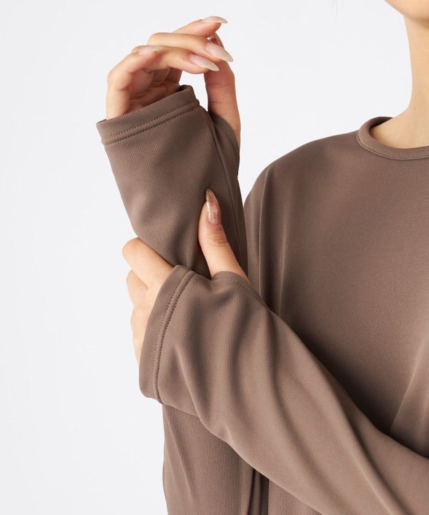 OP／FILA 【Ocean Pacific】フレアラッシュＴシャツ ブラック×グレー