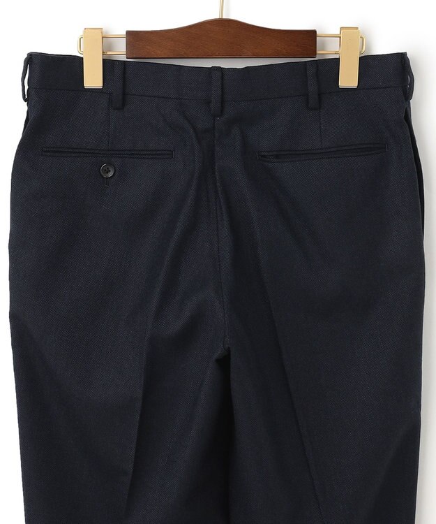 J.PRESS MEN 【定番】マナードシルクホームスパン スラックス ネイビー系