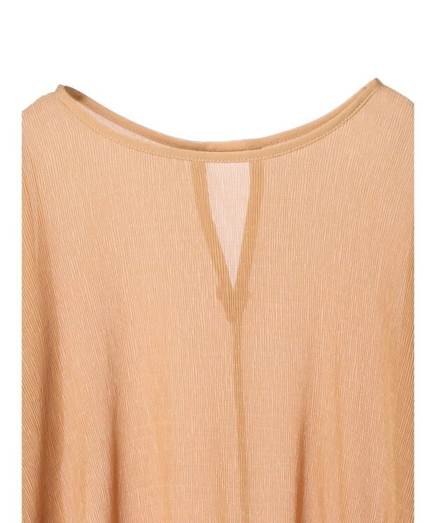 Green Parks 前後２Ｗａｙ　シフォンプリーツチュニック Beige