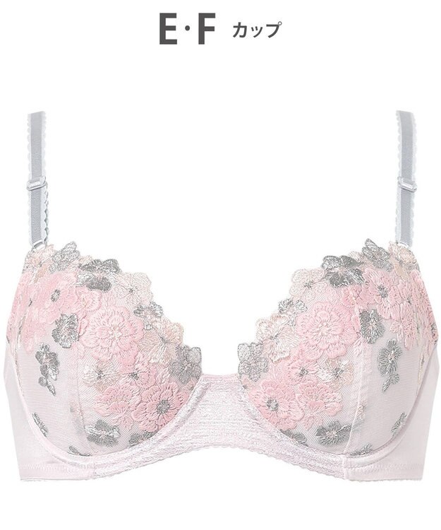 Wing 【ナチュラルアップブラ】 AA~Gカップ展開 ふっくら自然なまるみでバストアップ KB2060 ウイング／ワコール シェルピンク