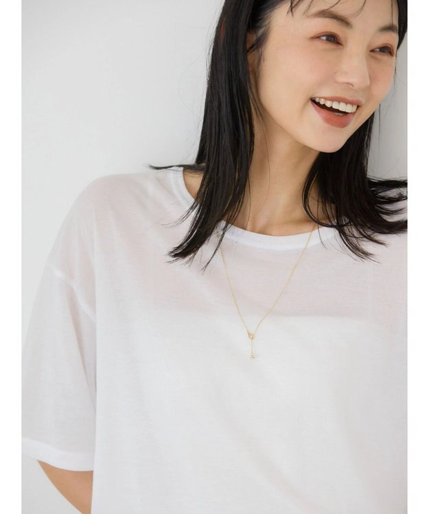 AMERICAN HOLIC シアーＢＩＧＴＥＥ Off White