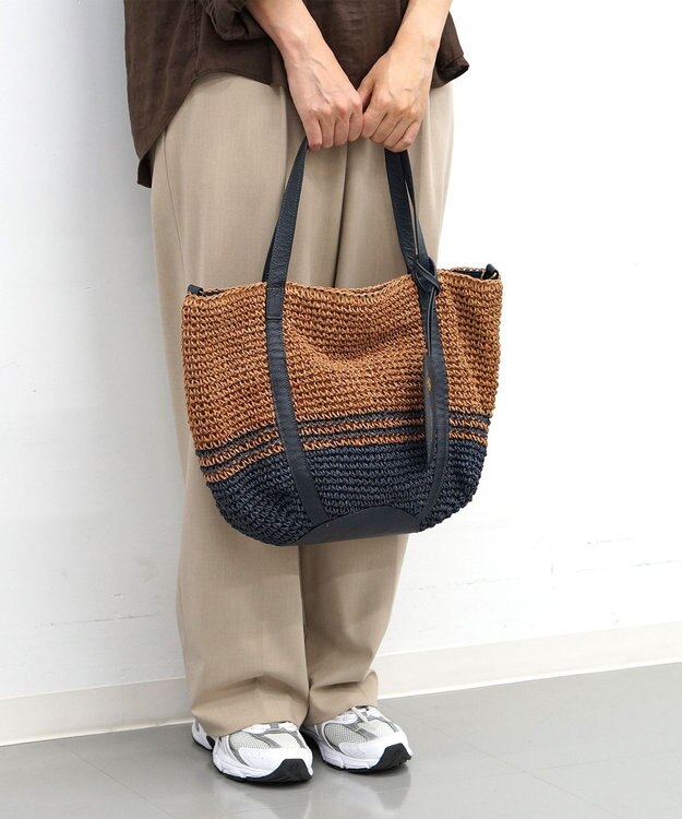 FOLNA RD ペーパー トートバッグ ネイビー