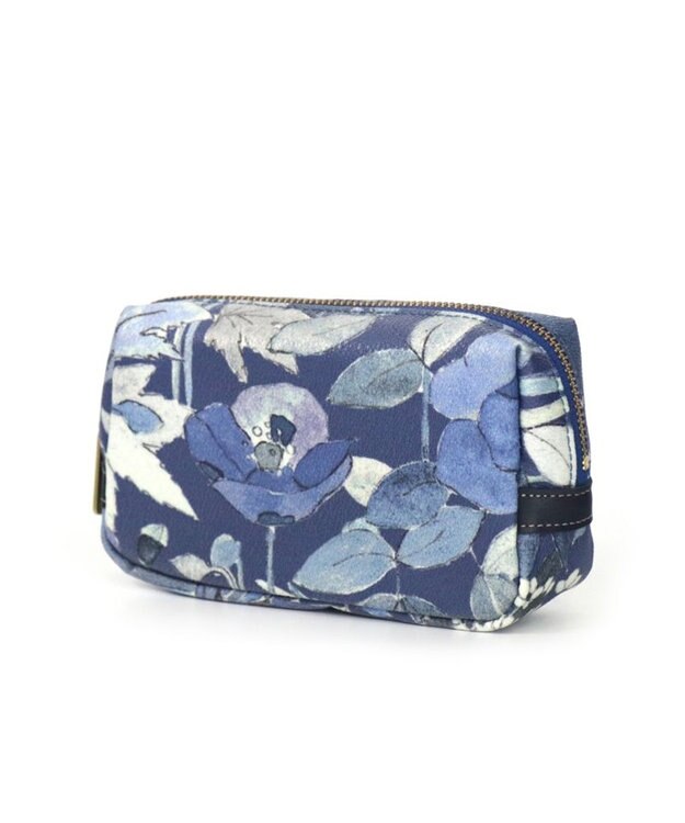 Regalo Felice 【リバティ柄 / 撥水加工】ポーチ / REGALO BL(ブルー)