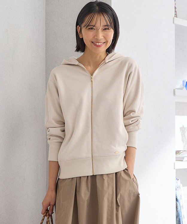 23区 　38　オーガニックコットンテリー フーディ 洗える】オーガニックコットンテリー フーディー / 23区