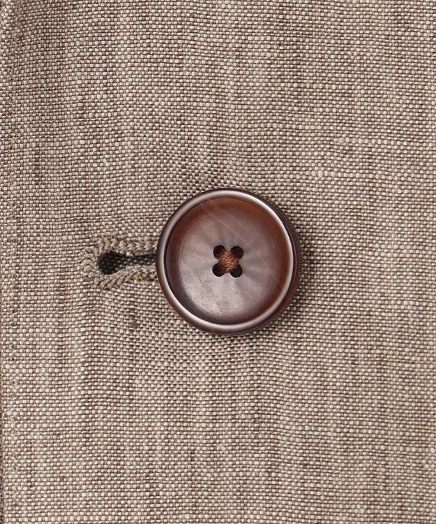 J.PRESS MEN 【WEB・一部店舗限定】SAFILIN リネンジャケット ブラウン系