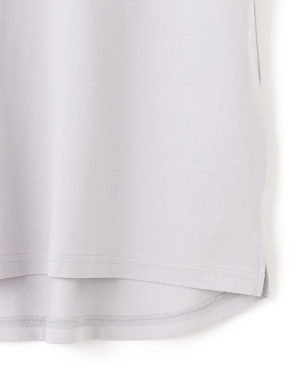 J.PRESS YORK STREET 【WOMEN】キャップスリーブ Tシャツ スカイブルー系