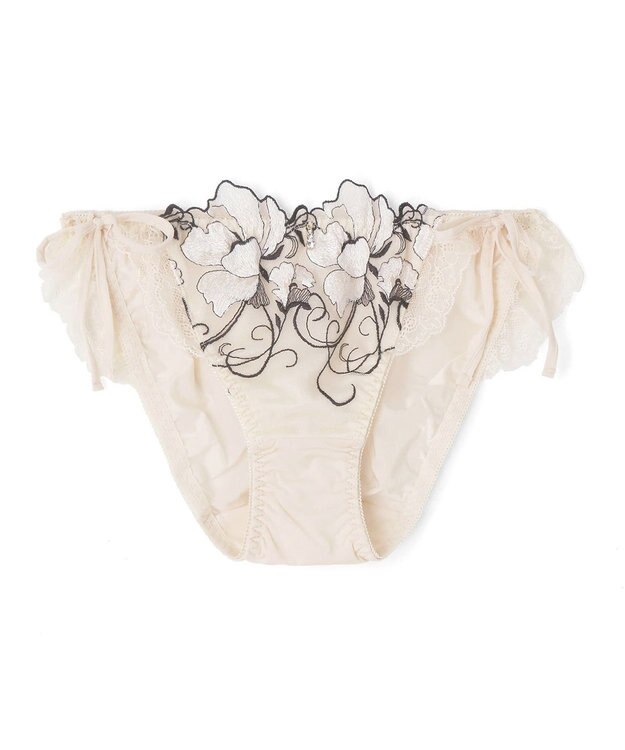 San-ai Resort（三愛水着楽園） 【SALE】エレガントコレクション2403ヒモショーツ  【northerly】 ホワイト