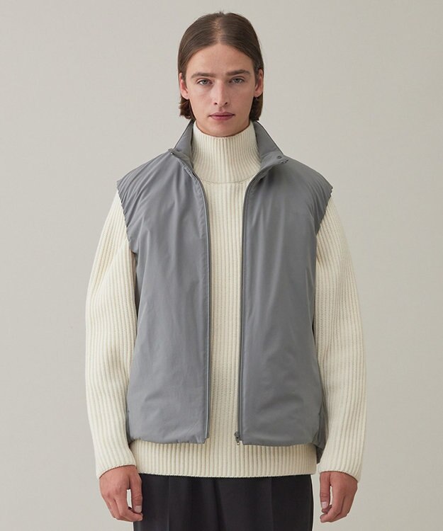 UNFILO MENS FINE MOVE+ スタンドベスト [23年商品] グレー