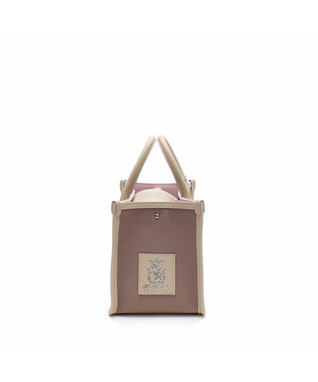 A.D.M.J. 【ファブリック】オフィサー/イタリアンファブリックヘリ巻きトートS アッシュ