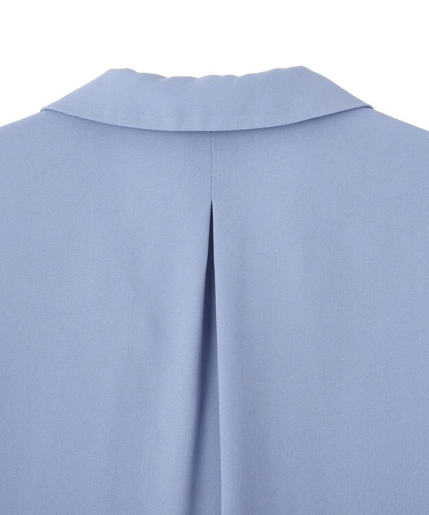 YECCA VECCA スカーフ付きブラウス Blue