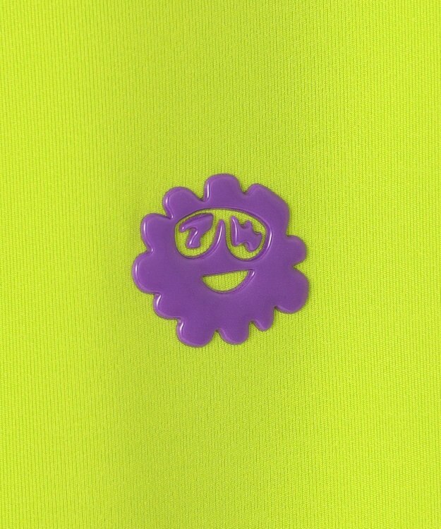 PW CIRCULUS 【WOMEN】【ストレッチ/UVケア】ポケット モックネック シャツ ゴルフウェア レディース ライム