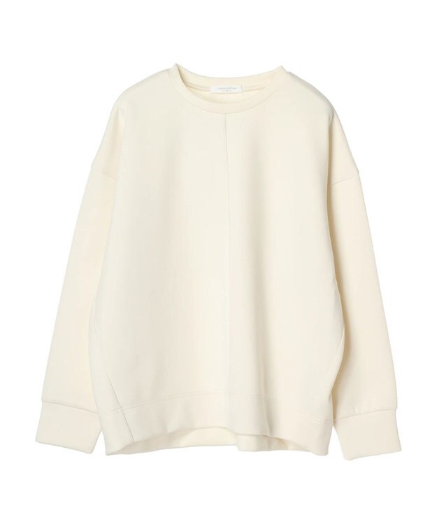 Green Parks クルーネックダンボールプルオーバー Light Beige