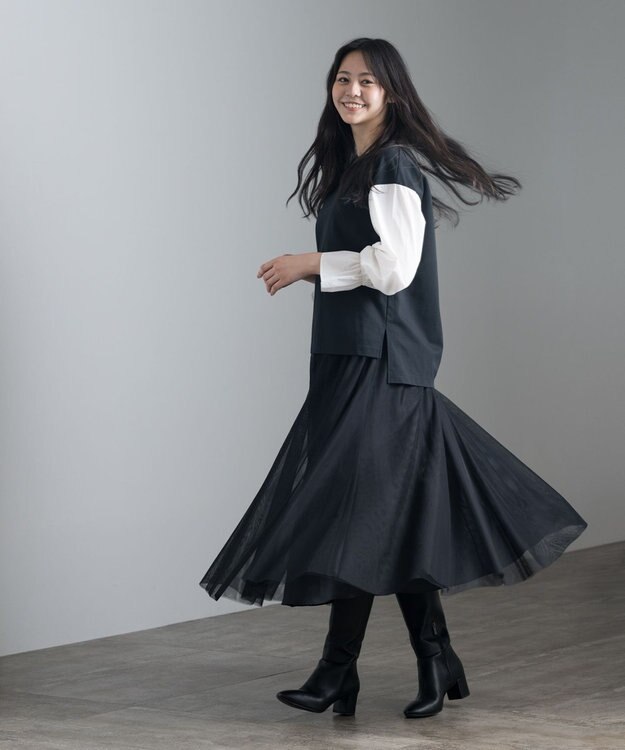 ONWARD Reuse Park 【23区】スカート秋冬 ブラック