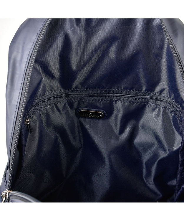 LA BAGAGERIE モノグラムデイリーバックパック ネイビー