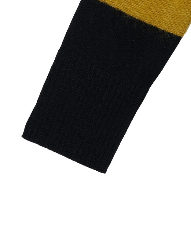 JOSEPH 【洗える】オーバーレイウールニット Smoke combo