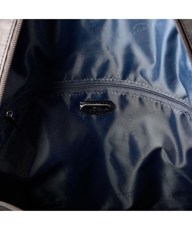 LA BAGAGERIE モノグラムデイリーバックパック ガンメタリック