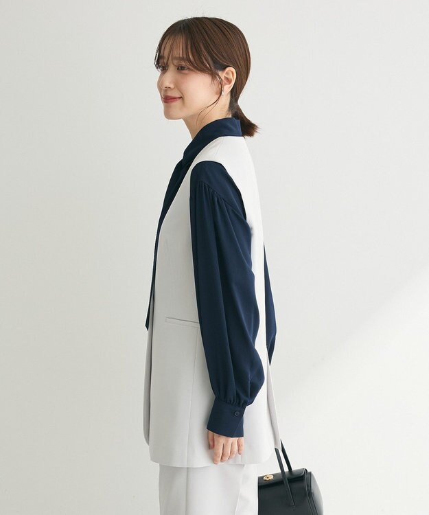 Green Parks ef-de ジレジャケット Light Gray