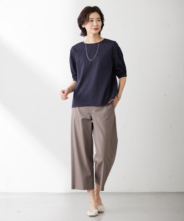J.PRESS LADIES チェーンコンビ ネックレス シルバー系