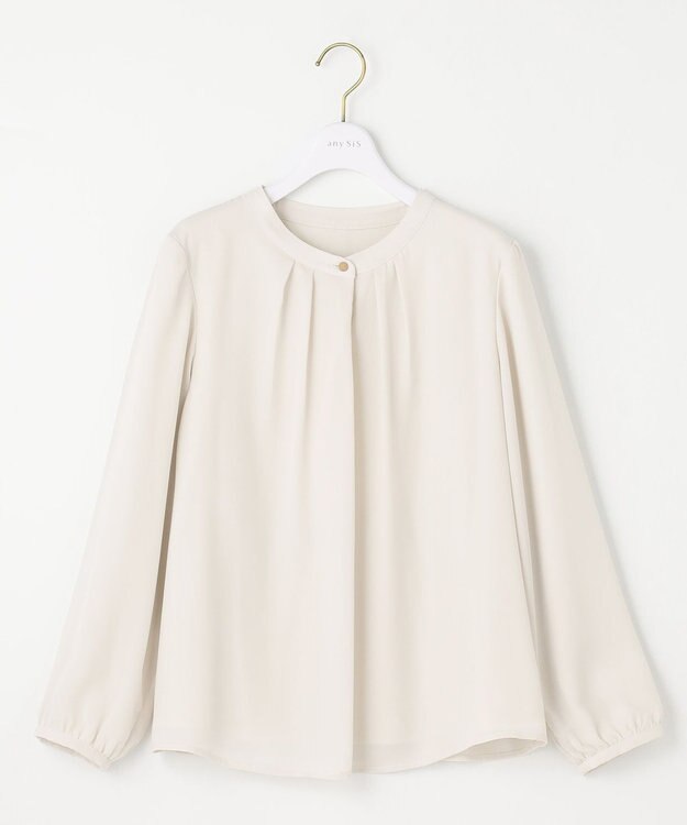 ANY SIS 【WEB・一部店舗限定】エニポカシリーズ ブラウス アイボリー