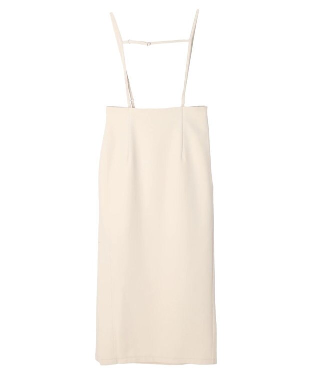 earth music&ecology マルチＷＡＹサス付タイトスカート Ivory