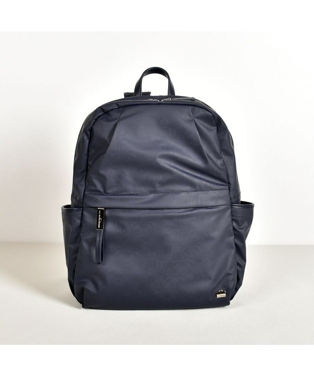 LA BAGAGERIE モノグラムデイリーバックパック ネイビー