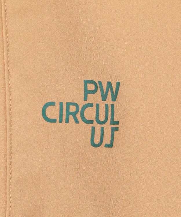 PW CIRCULUS 【花粉がつきにくい】【WOMEN】セミワイドパンツ ゴルフウェア レディース ベージュ系