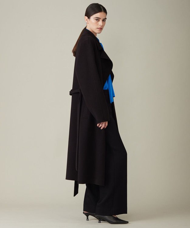 ICB 【人気のため新色追加】ウールリバー トレンチコート バーントブラウン系