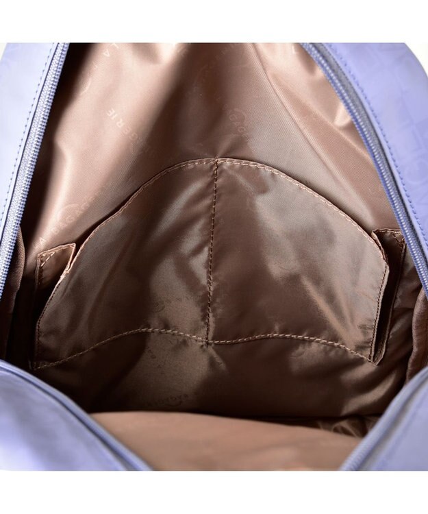 LA BAGAGERIE モノグラムデイリーバックパック ブルー