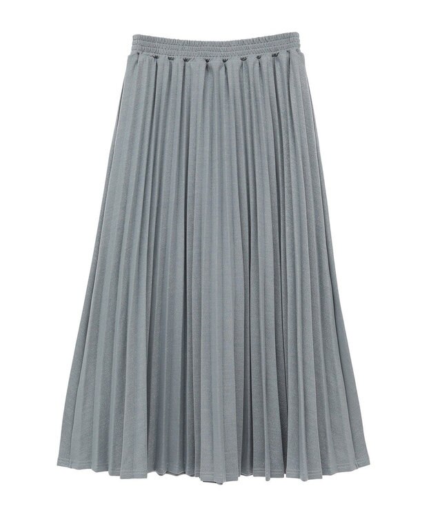 Green Parks ・Ｐｅｔｉｔ　Ｆｌｅｕｒ　ラメプリーツスカート Green