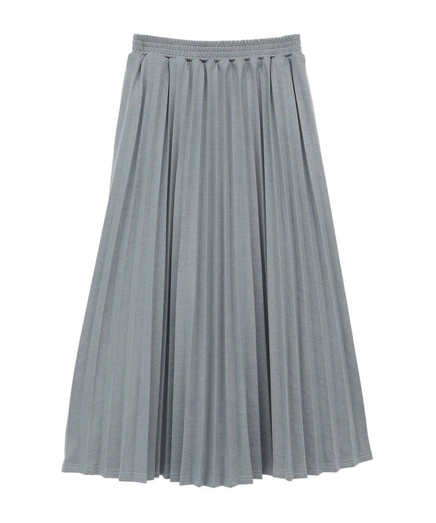 Green Parks ・Ｐｅｔｉｔ　Ｆｌｅｕｒ　ラメプリーツスカート Green