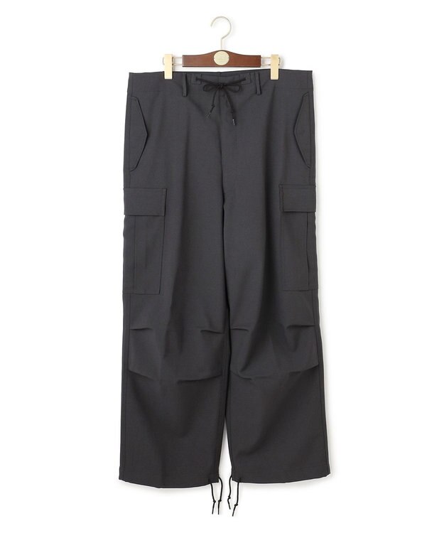 J.PRESS MEN 【J.PRESS ORIGINALS】【UNISEX】Polyester Aero Twill Easy Cargo Pants ネイビー系