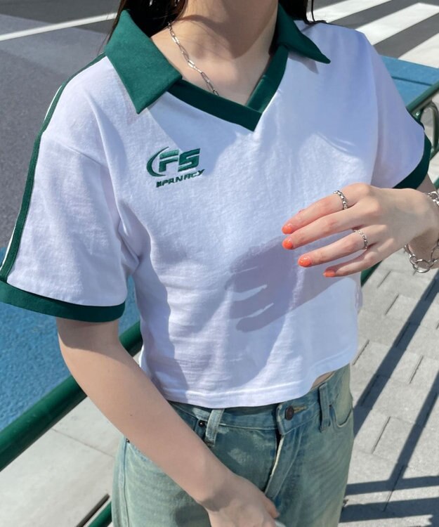 WEGO サッカーデザインチビT グリーン