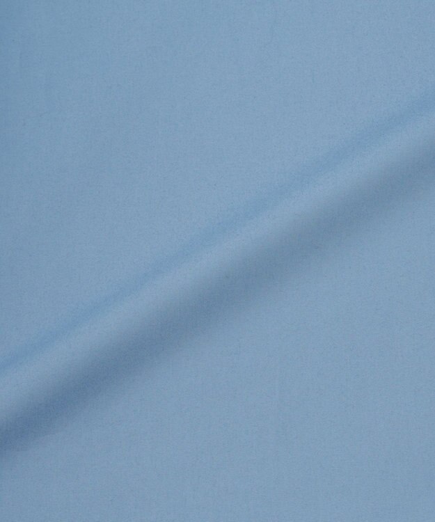 uncrave コットンクロスプレーン シャツワンピース サックス