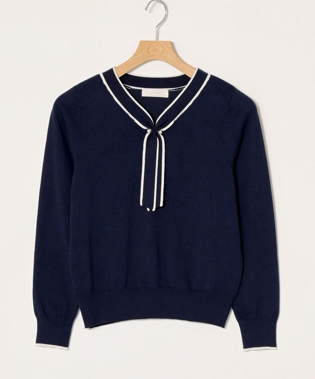 ONWARD Reuse Park 【any SiS】ニット春夏 ネイビー