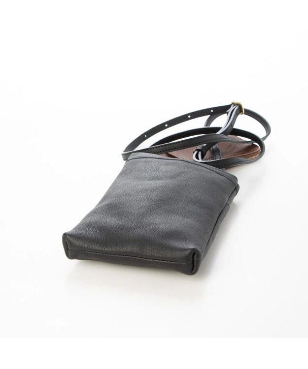 UNBILLION perche フラグメントケース付きモバイルショルダー ブラック