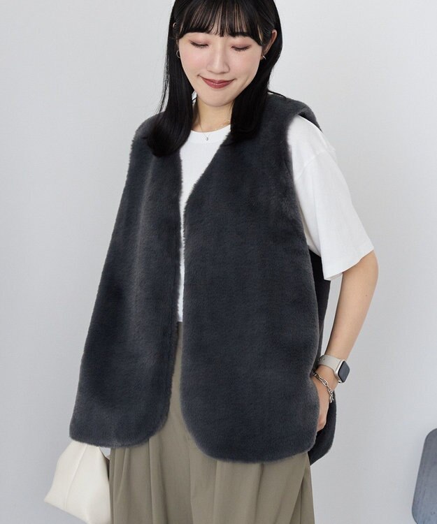 AMERICAN HOLIC 【選べる丈】ファーベスト Charcoal Gray