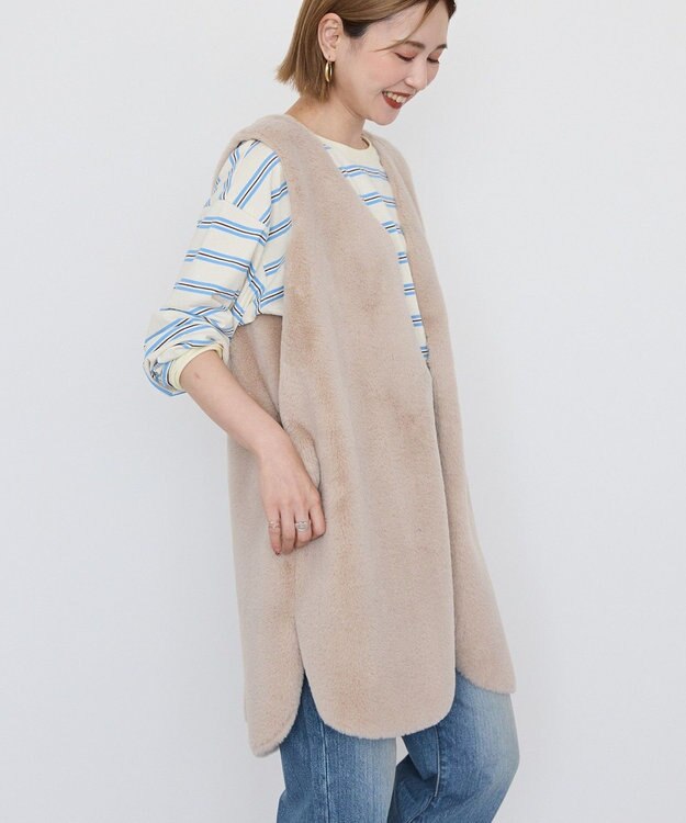 AMERICAN HOLIC 【選べる丈】ファーベスト Ivory