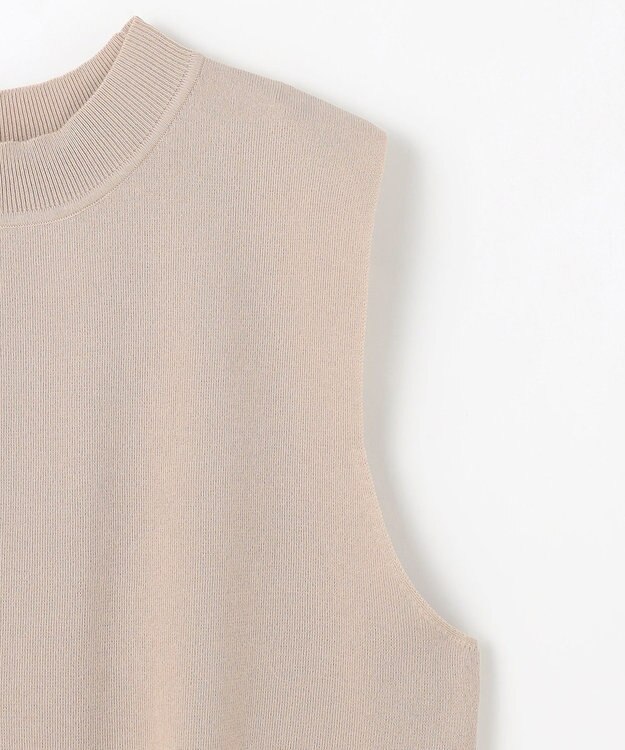 ANY L ニットベスト ベージュ