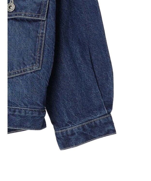 AMERICAN HOLIC ノーカラーデニムＧジャン Indigo