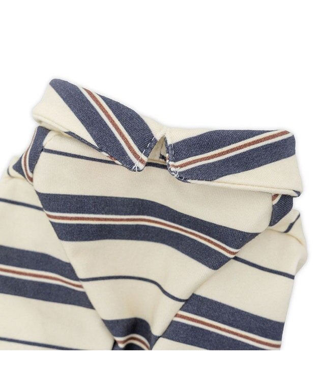 PET PARADISE ペットパラダイス  ペティヒー ト Tシャツ 《マルチボーダー 》中型犬 大型犬 ベージュ×グレー