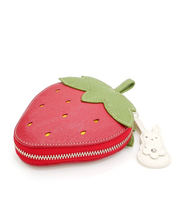 IBIZA フルータス　マルチケース（いちご） 赤