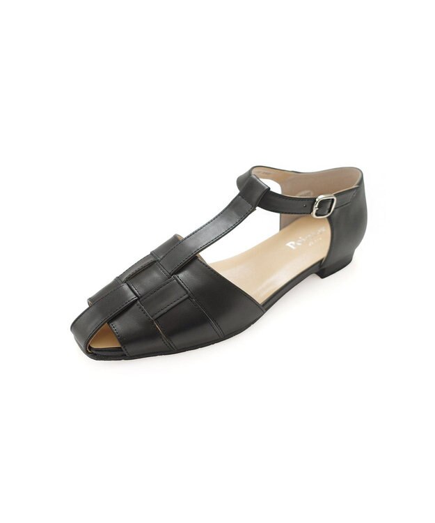 Pointer 日本製 本革グルカサンダル ブラック