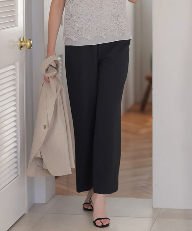 J.PRESS LADIES RELAXION トロ ワイド イージー パンツ