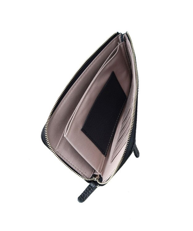 FOLNA RD アドリアレザー スマートLファスナー長財布 ブラック