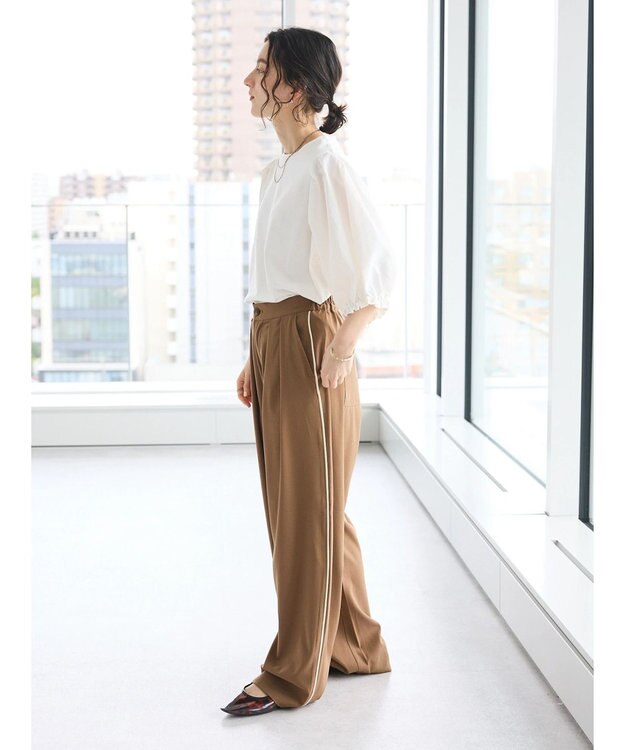 CRAFT STANDARD BOUTIQUE 袖ドロストプルオーバー Off White