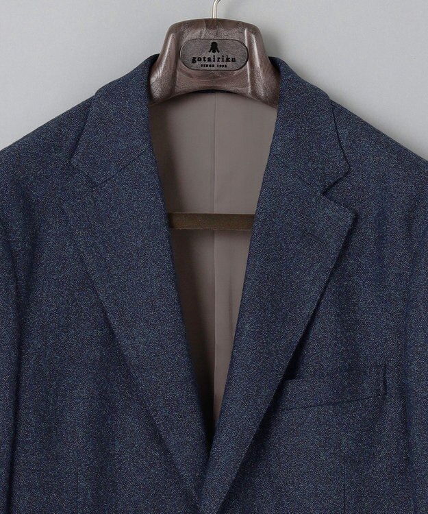 GOTAIRIKU 3ピースセットアップ対応【あたたかい】RENEWOOL ウールジャケット ネイビー系8