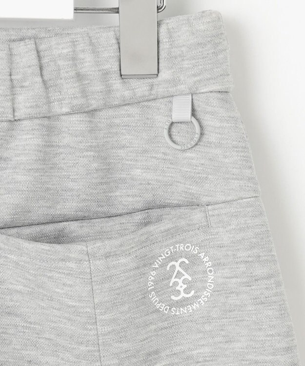 23区GOLF 【WOMEN】カノコダンボール スウェットスカート ライトグレー系