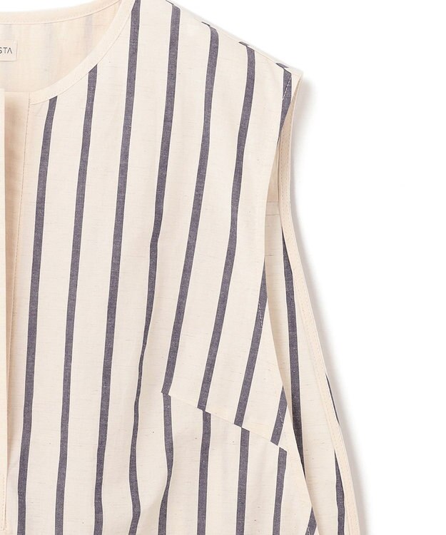 BEIGE， 【WEB限定】PROTAGONISTA / ブラウス Stripe