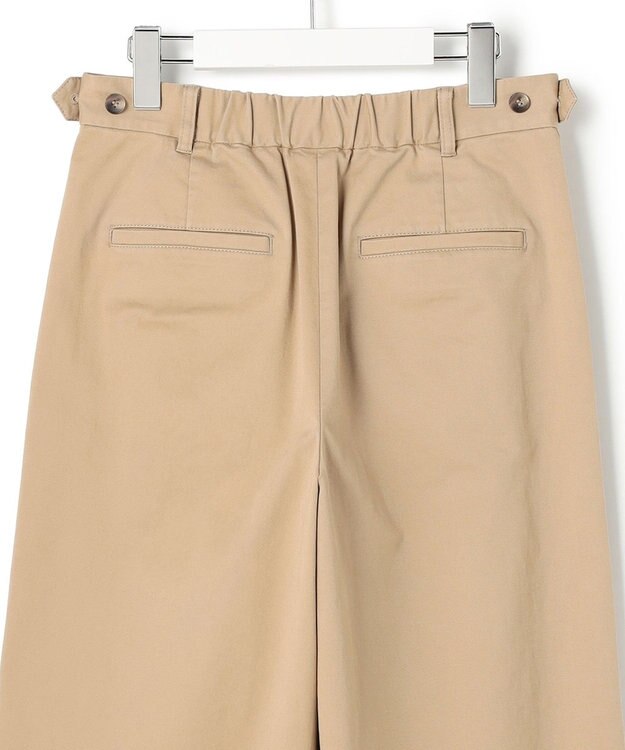 23区 S 【先行予約】ストレッチギャバ チノ ワイド パンツ ベージュ系